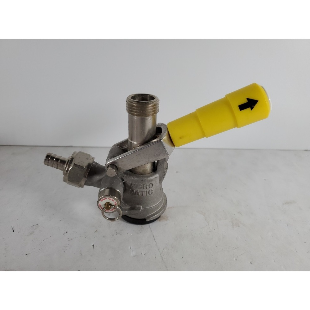 MICRO MATIC BEER KEG BALL TAP brewery bar craft micromatic DRAFT SYSTEM COUPLER